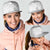 Samoa Siapo Pattern With White Hibiscus Mesh Trucker Cap - Polynesian Pride