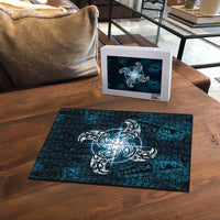 New Zealand Matariki Waita Puzzle Maori Moko Dark Blue Galaxy
