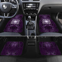 New Zealand Matariki Waipunarangi Car Mats Maori Moko Purple Galaxy