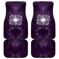 New Zealand Matariki Waipunarangi Car Mats Maori Moko Purple Galaxy