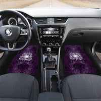 New Zealand Matariki Waipunarangi Car Mats Maori Moko Purple Galaxy