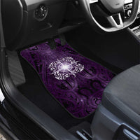 New Zealand Matariki Waipunarangi Car Mats Maori Moko Purple Galaxy