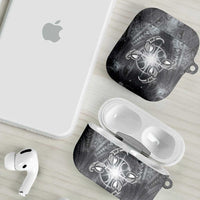 New Zealand Matariki Ururangi AirPods Case Maori Moko Grey Galaxy