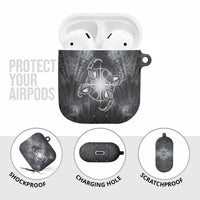 New Zealand Matariki Ururangi AirPods Case Maori Moko Grey Galaxy