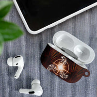 New Zealand Matariki Tupuanuku AirPods Case Maori Moko Brown Galaxy
