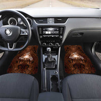 New Zealand Matariki Tupuanuku Car Mats Maori Moko Brown Galaxy