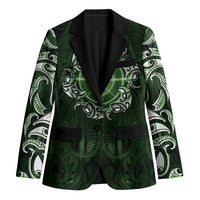 New Zealand Matariki Tupuarangi Blazer Maori Moko Green Galaxy