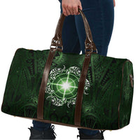 New Zealand Matariki Tupuarangi Travel Bag Maori Moko Green Galaxy