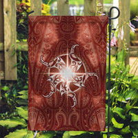 New Zealand Matariki Pohutukawa Garden Flag Maori Moko Red Galaxy