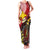 Papua New Guinea And Australia Aboriginal Family Matching Tank Maxi Dress and Hawaiian Shirt Bird Of Paradise And Kangaroo Together