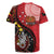 Papua New Guinea And Australia Aboriginal Rugby Jersey Bird Of Paradise And Kangaroo Together