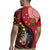 Papua New Guinea And Australia Aboriginal Rugby Jersey Bird Of Paradise And Kangaroo Together
