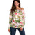 Hawaii Guinea Hula Pig Off Shoulder Sweater Funny Tropical Style