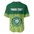 Personalised Ballantine Memorial School Baseball Jersey With Fijian Tapa Pattern