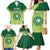 Personalised Ballantine Memorial School Family Matching Mermaid Dress and Hawaiian Shirt With Fijian Tapa Pattern