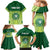 Personalised Ballantine Memorial School Family Matching Mermaid Dress and Hawaiian Shirt With Fijian Tapa Pattern