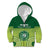 Personalised Ballantine Memorial School Kid Hoodie With Fijian Tapa Pattern