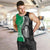 New Zealand Aotearoa Men Tank Top Kiwi Fern Maori Pattern Green Version