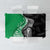 New Zealand Aotearoa Tablecloth Kiwi Fern Maori Pattern Green Version