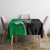 New Zealand Aotearoa Tablecloth Kiwi Fern Maori Pattern Green Version