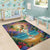 Aloha Hawaii Area Rug Hula Martini Tropical Vibes - Polynesian Pride