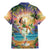 Aloha Hawaii Family Matching Mermaid Dress and Hawaiian Shirt Hula Martini Tropical Vibes - Polynesian Pride