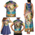 Aloha Hawaii Family Matching Tank Maxi Dress and Hawaiian Shirt Hula Martini Tropical Vibes - Polynesian Pride
