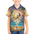 Aloha Hawaii Family Matching Tank Maxi Dress and Hawaiian Shirt Hula Martini Tropical Vibes - Polynesian Pride