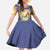 Aloha Hawaii Kid Short Sleeve Dress Hula Martini Tropical Vibes - Polynesian Pride