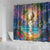Aloha Hawaii Shower Curtain Hula Martini Tropical Vibes - Polynesian Pride
