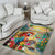Hawaii Parrot Area Rug Im Not Waiting Till 5 Oclock - Polynesian Pride
