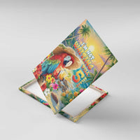 Hawaii Parrot Canvas Wall Art Im Not Waiting Till 5 Oclock