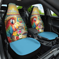Hawaii Parrot Car Seat Cover Im Not Waiting Till 5 Oclock - Polynesian Pride