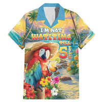 Hawaii Parrot Family Matching Mermaid Dress and Hawaiian Shirt Im Not Waiting Till 5 Oclock - Polynesian Pride