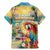 Hawaii Parrot Family Matching Mermaid Dress and Hawaiian Shirt Im Not Waiting Till 5 Oclock - Polynesian Pride