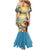 Hawaii Parrot Family Matching Mermaid Dress and Hawaiian Shirt Im Not Waiting Till 5 Oclock - Polynesian Pride