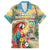 Hawaii Parrot Family Matching Short Sleeve Bodycon Dress and Hawaiian Shirt Im Not Waiting Till 5 Oclock - Polynesian Pride