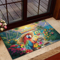 Hawaii Parrot Rubber Doormat Im Not Waiting Till 5 Oclock
