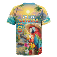 Hawaii Parrot Rugby Jersey Im Not Waiting Till 5 Oclock