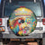 Hawaii Parrot Spare Tire Cover Im Not Waiting Till 5 Oclock - Polynesian Pride