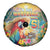 Hawaii Parrot Spare Tire Cover Im Not Waiting Till 5 Oclock - Polynesian Pride