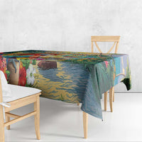Hawaii Parrot Tablecloth Im Not Waiting Till 5 Oclock - Polynesian Pride