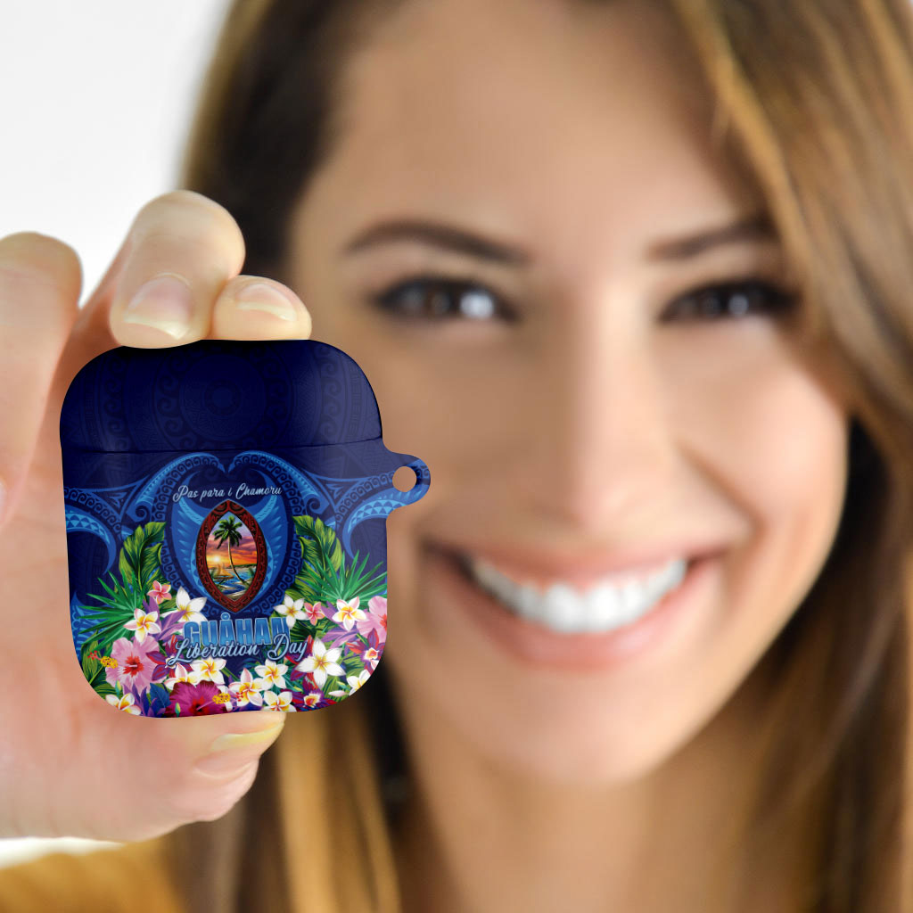 Guam Liberation Day AirPods Case Pas Para I Chamoru LT05 - Polynesian Pride