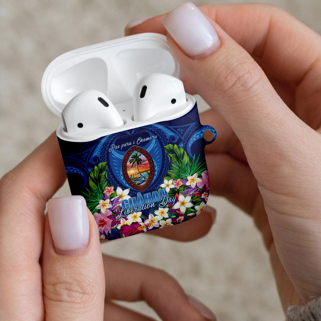 Guam Liberation Day AirPods Case Pas Para I Chamoru LT05 - Polynesian Pride