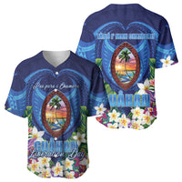 Guam Liberation Day Baseball Jersey Pas Para I Chamoru LT05 - Polynesian Pride