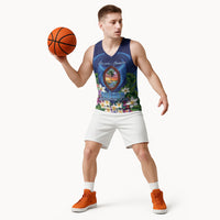 Guam Liberation Day Basketball Jersey Pas Para I Chamoru LT05 - Polynesian Pride