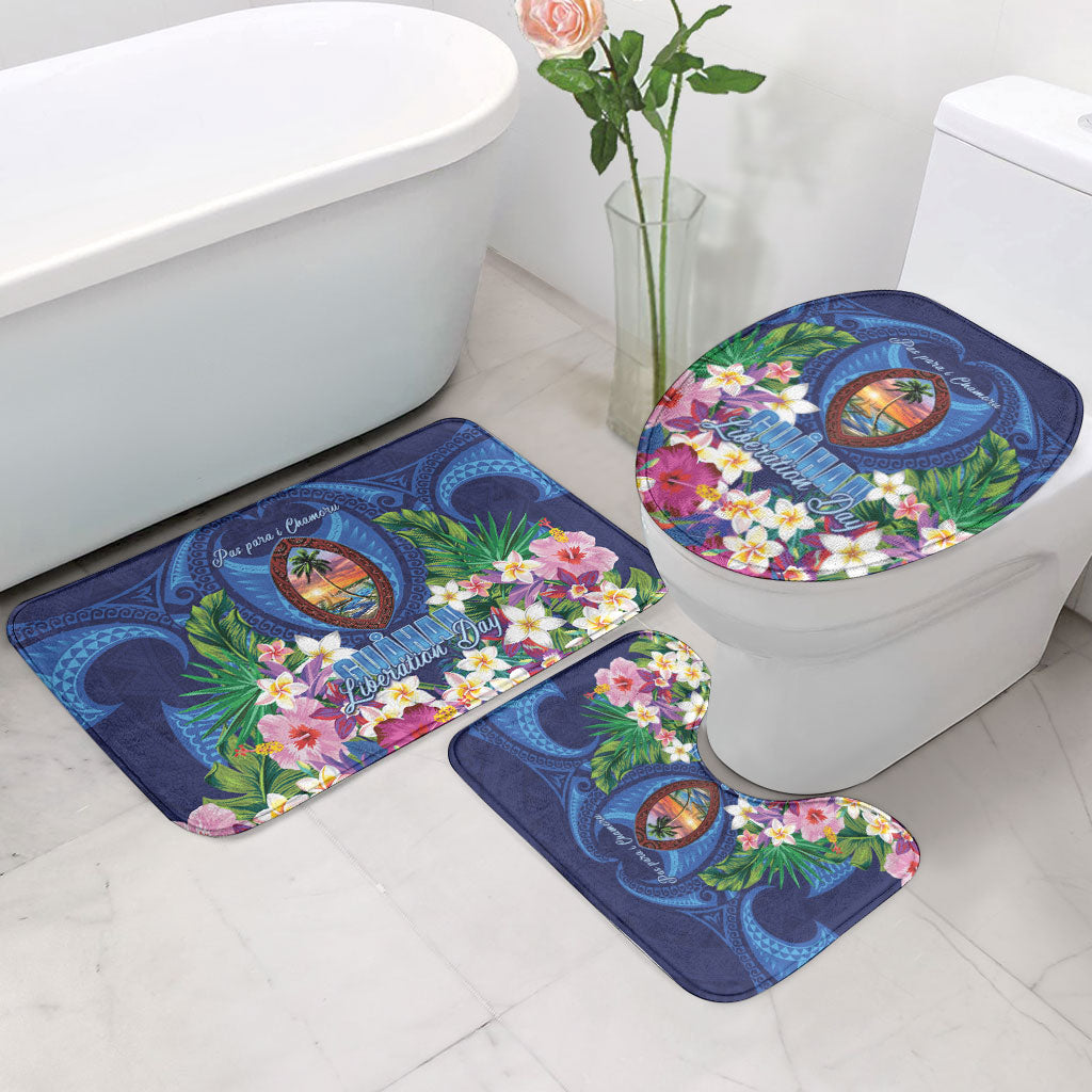 Guam Liberation Day Bathroom Set Pas Para I Chamoru LT05 - Polynesian Pride