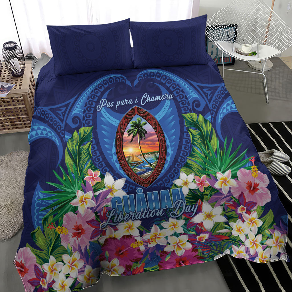 Guam Liberation Day Bedding Set Pas Para I Chamoru LT05 - Polynesian Pride