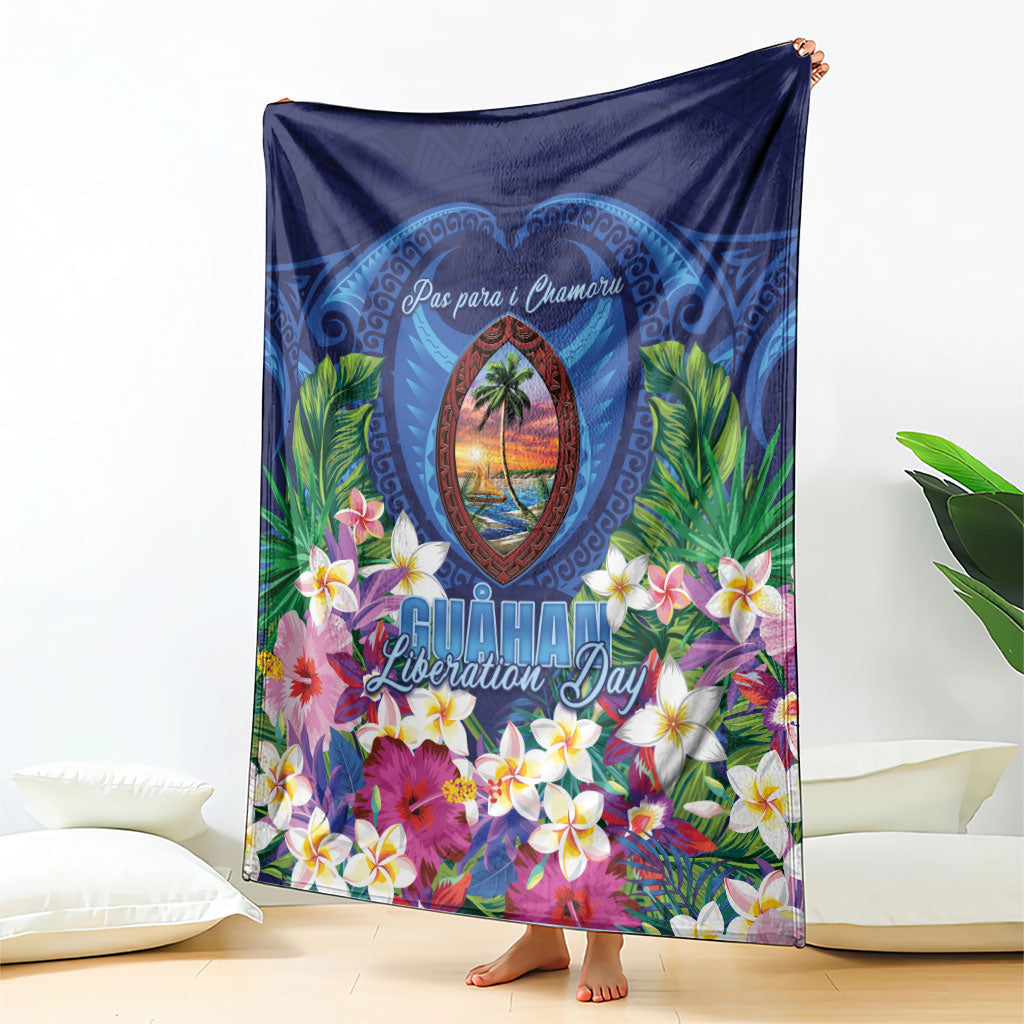 Guam Liberation Day Blanket Pas Para I Chamoru LT05 - Polynesian Pride