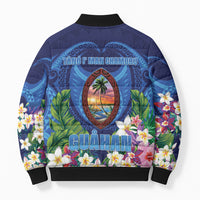 Guam Liberation Day Bomber Puffer Jacket Pas Para I Chamoru LT05 - Polynesian Pride